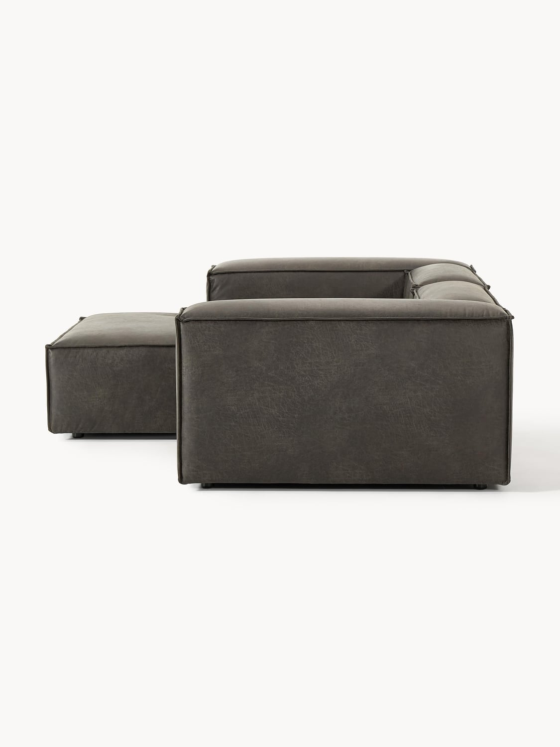 Tavordo Modular Leather Corner Sofa (2-seater)