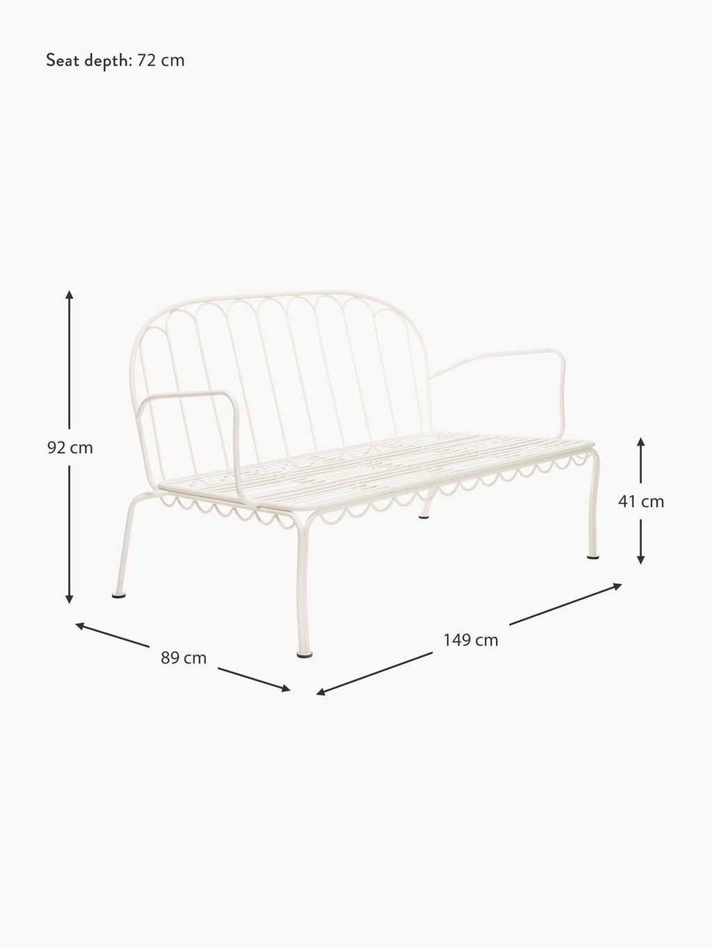 Vercana Garden Sofa Al