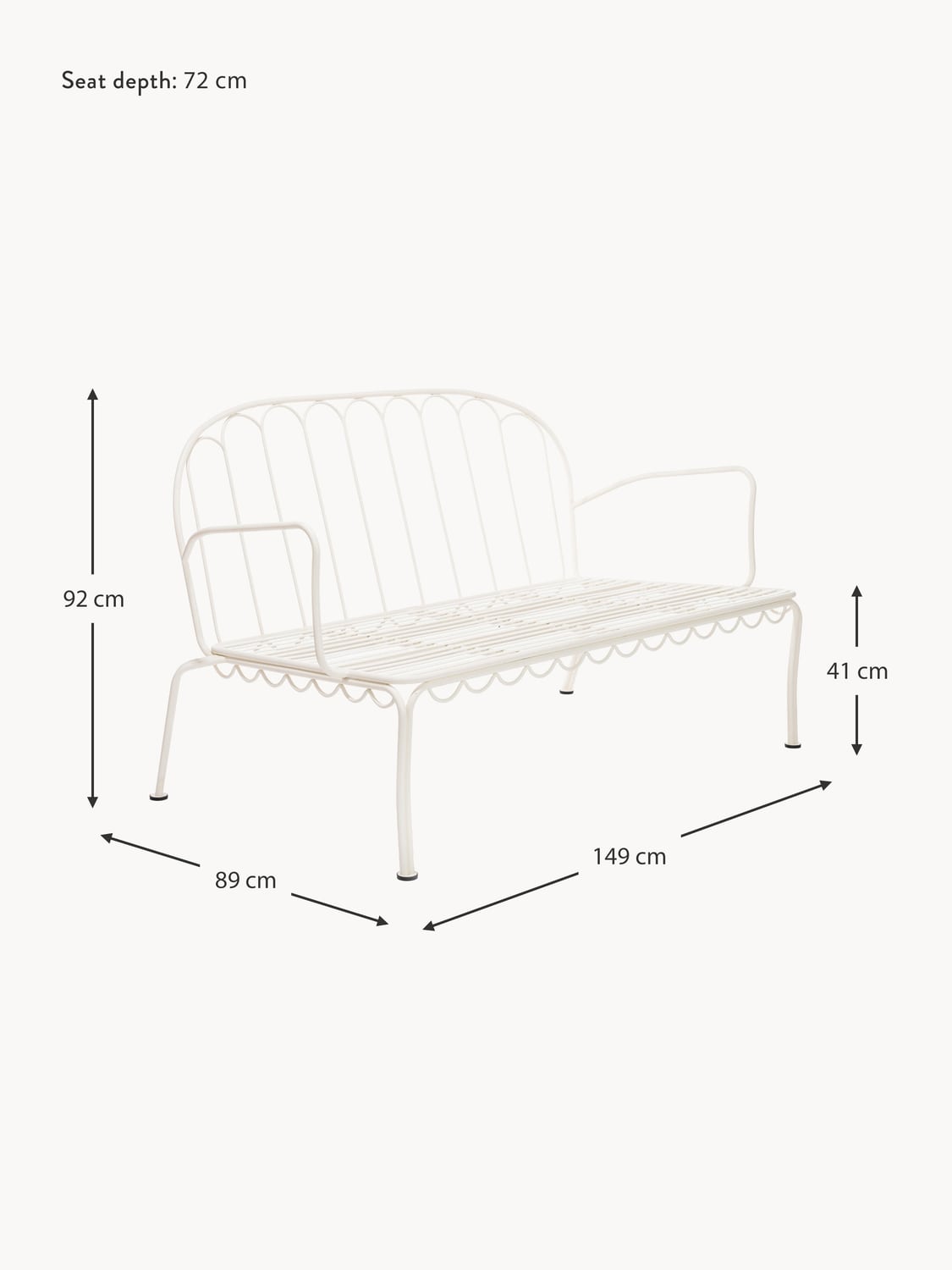 Vercana Garden Sofa Al