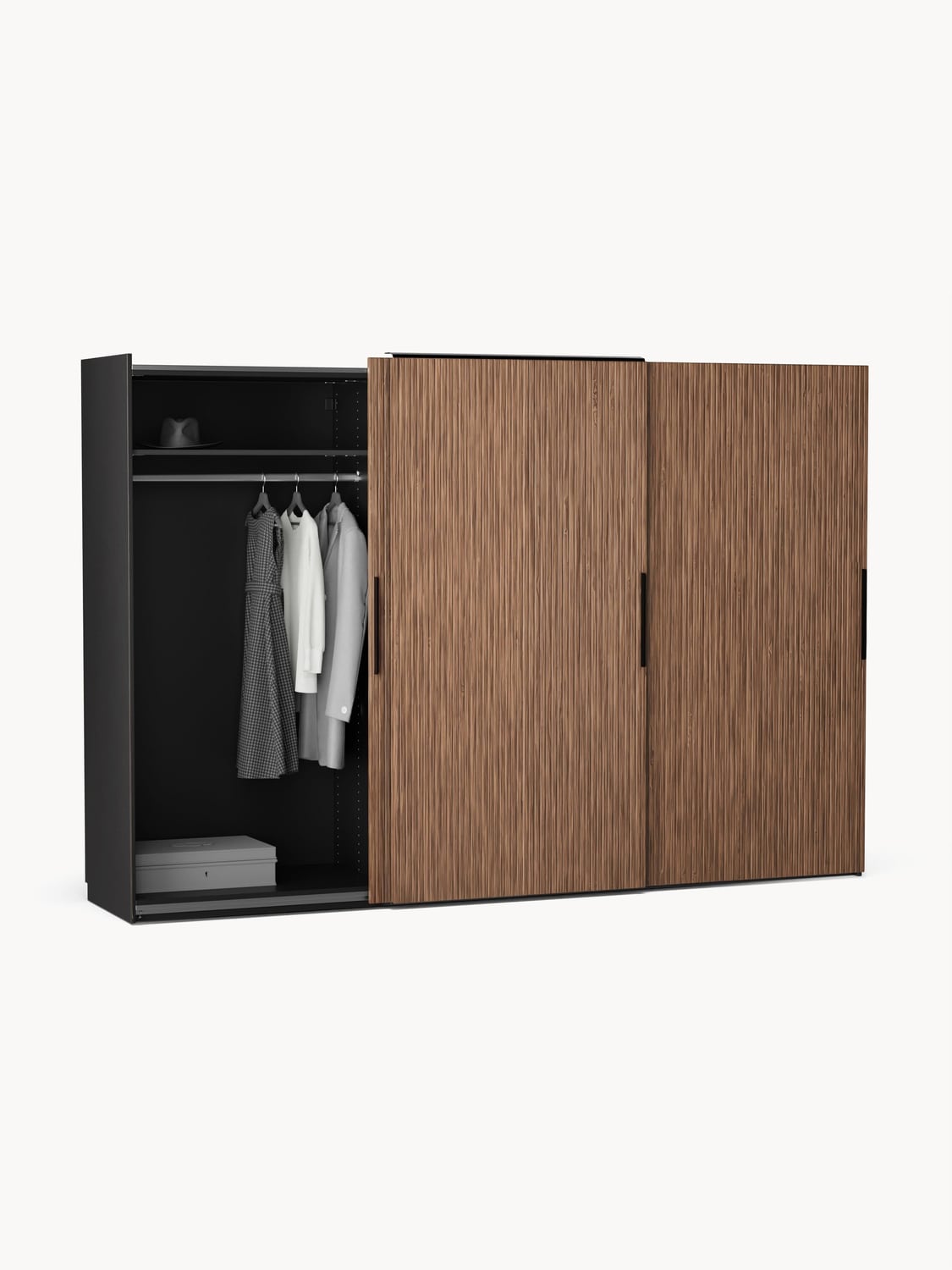 Montorfano Modular Sliding Door Wardrobe, 300 cm Wide — available in several sizes