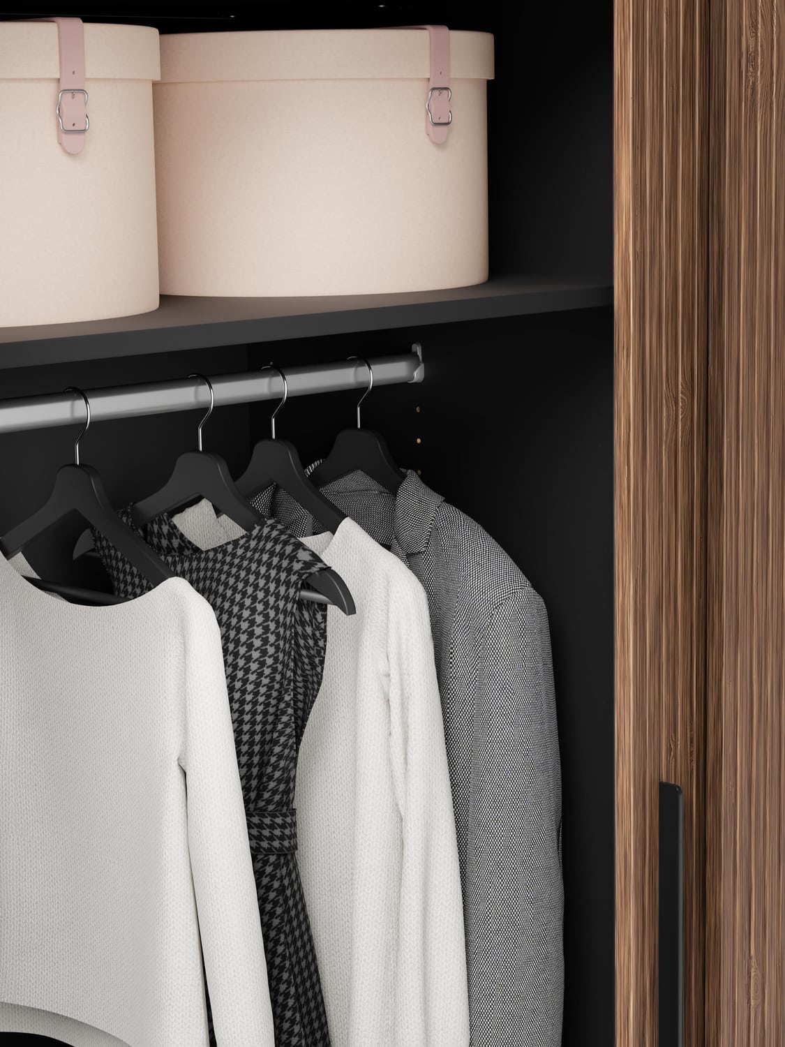 Montorfano Modular Sliding Door Wardrobe, 300 cm Wide — available in several sizes