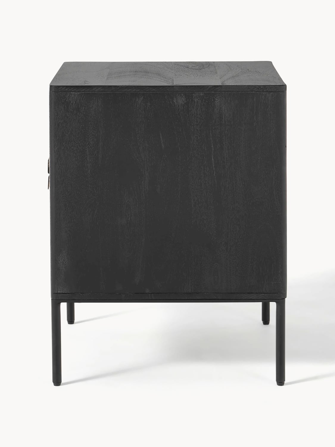 Moltrasio Mango Wood Bedside Table with Drawers