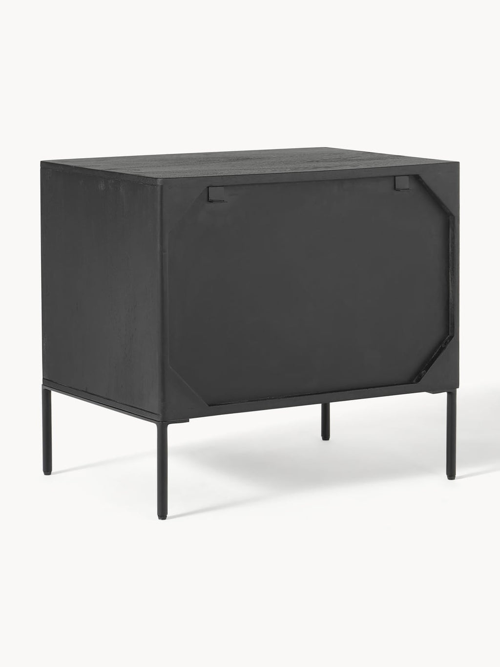 Moltrasio Mango Wood Bedside Table with Drawers