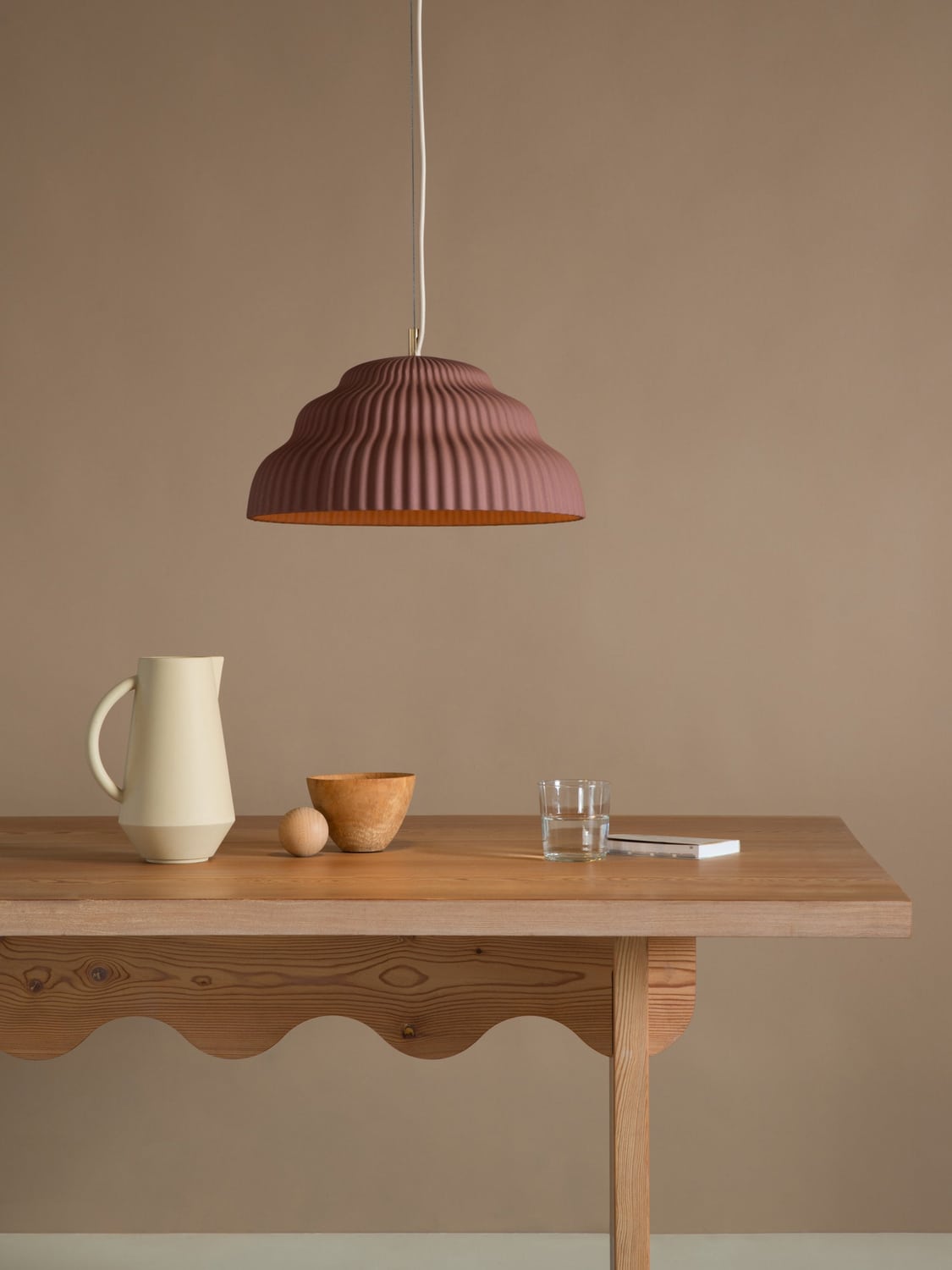 Veduggio Handmade Stoneware Pendant Light — available in several sizes