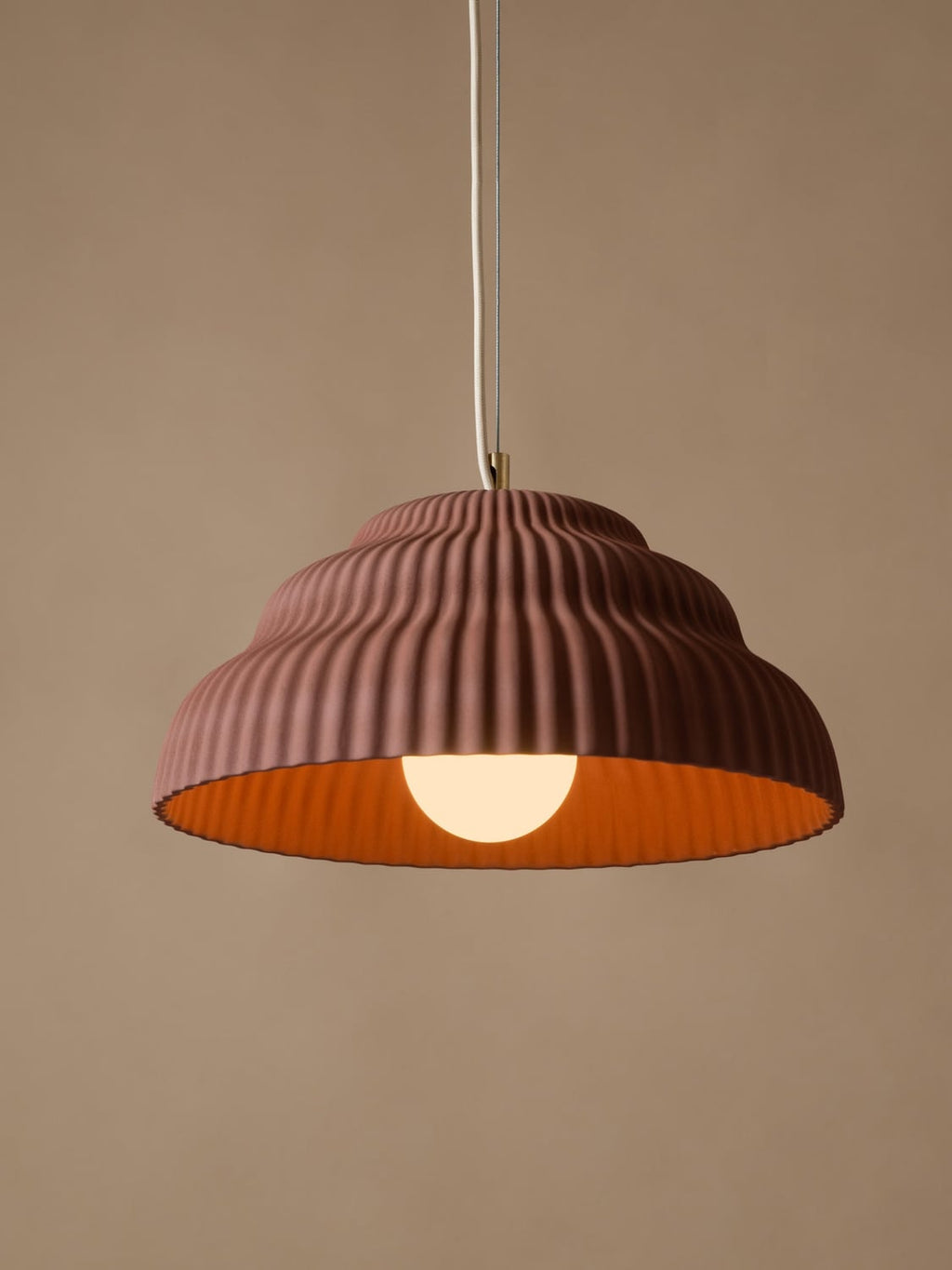 Veduggio Handmade Stoneware Pendant Light — available in several sizes