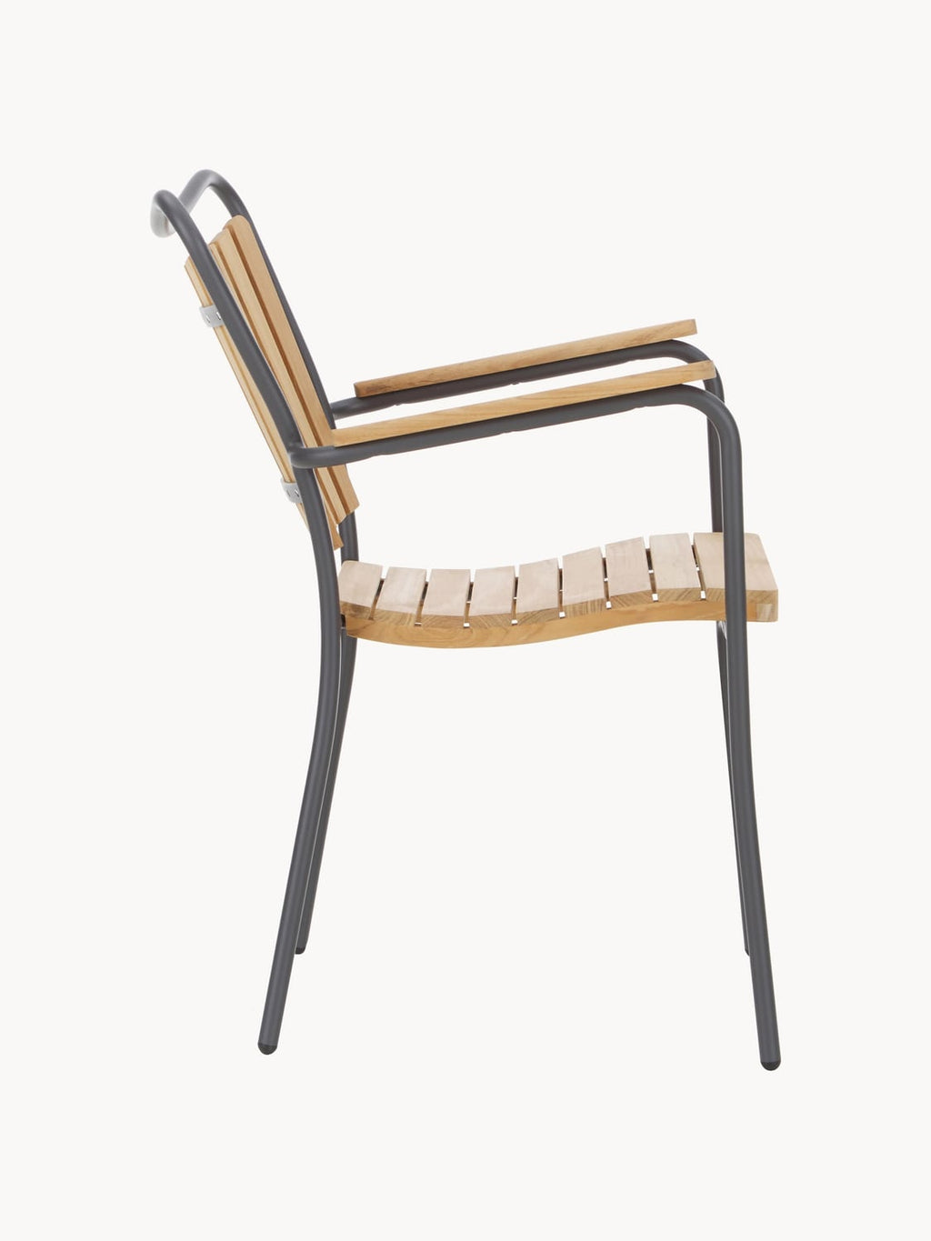 Pellio Teak Wood Garden Chairs (set of 2)