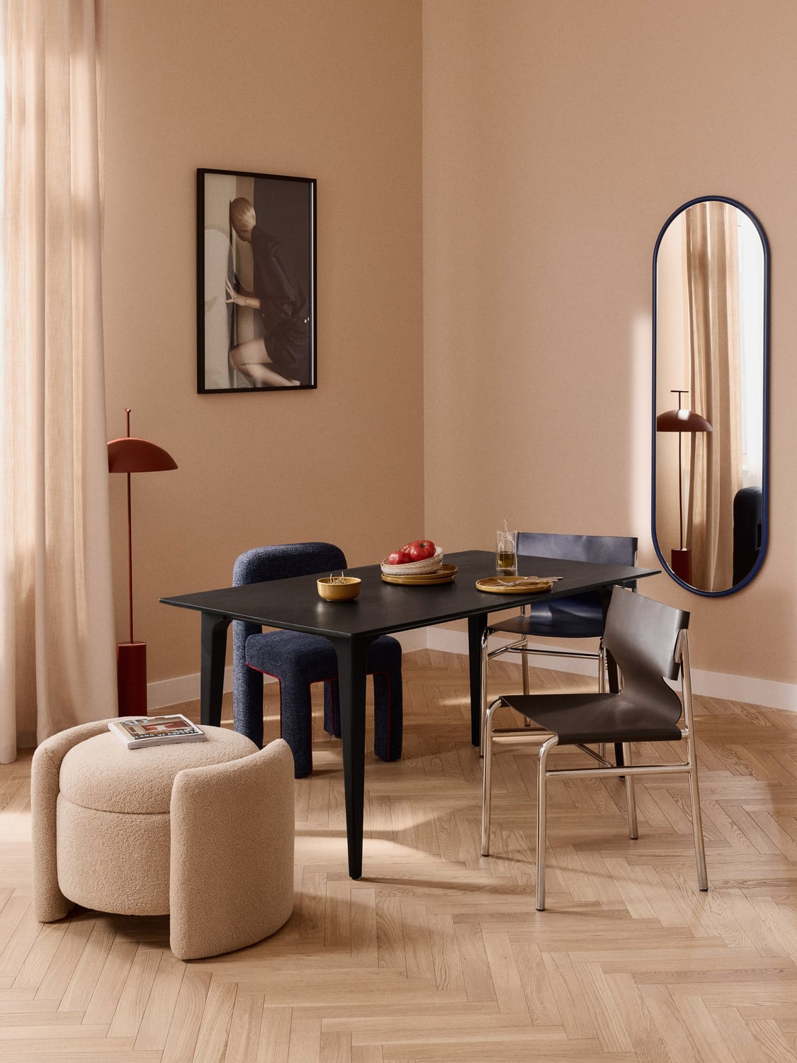 Schignano Leather Dining Chair