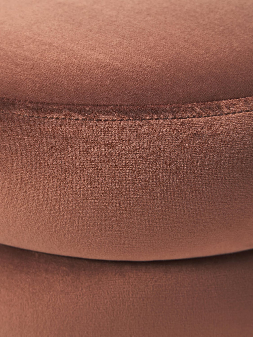 Alserio Velvet Upholstered Stool