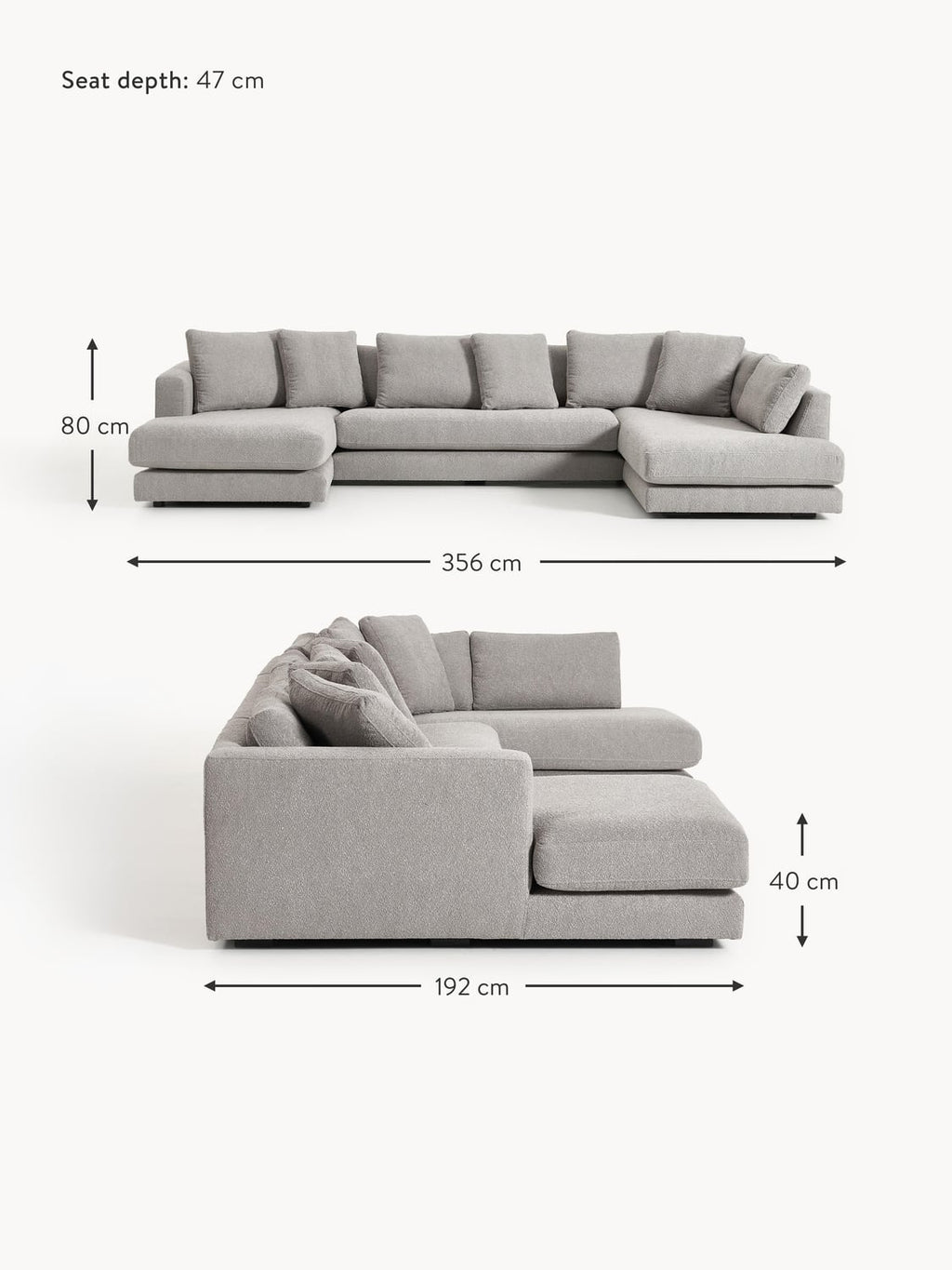 Onno XL Bouclé Sofa
