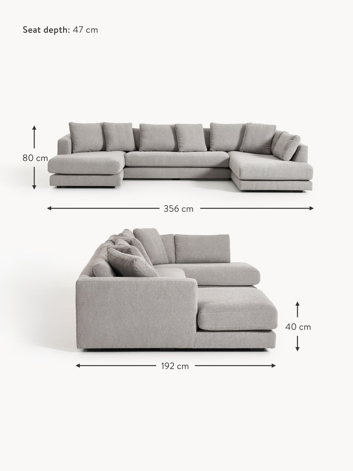 Onno XL Bouclé Sofa