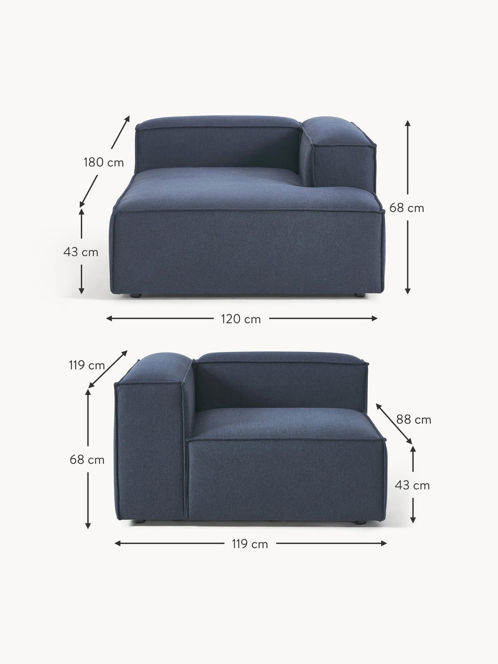 Tavordo Modular Corner Sofa (3-seater)