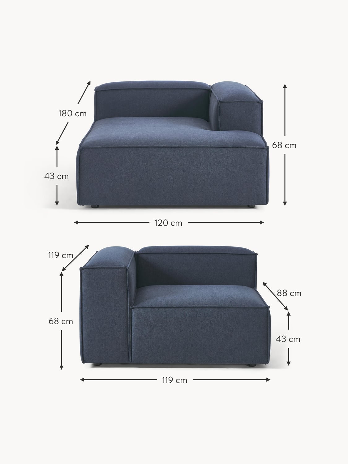 Tavordo Modular Corner Sofa (3-seater)