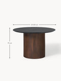 Urbino Round Marble Dining Table, Ø 120 cm