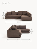 Onno Bouclé Corner Sofa