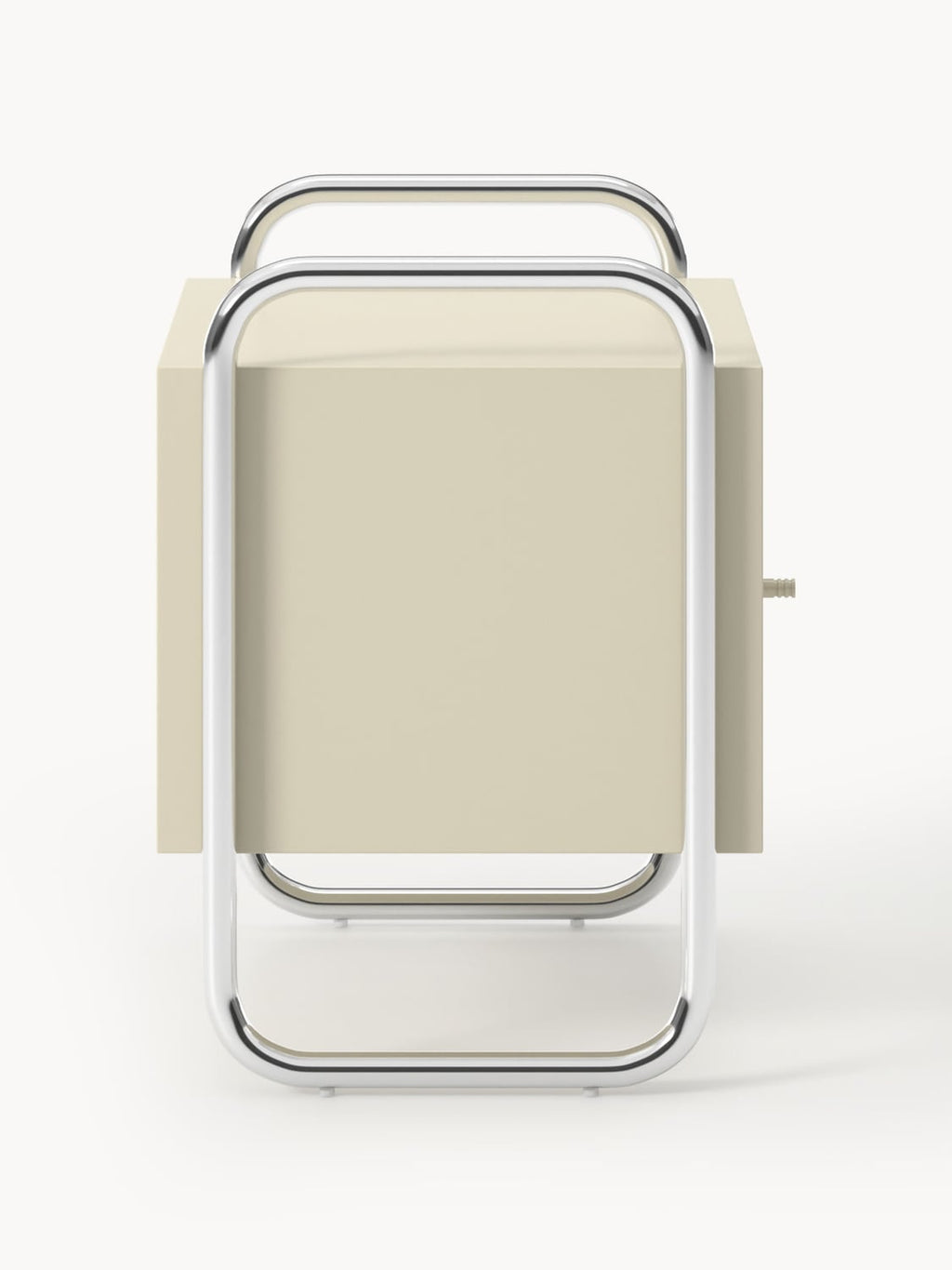 Bellara Metal Bedside Table, left- or right-hinged options