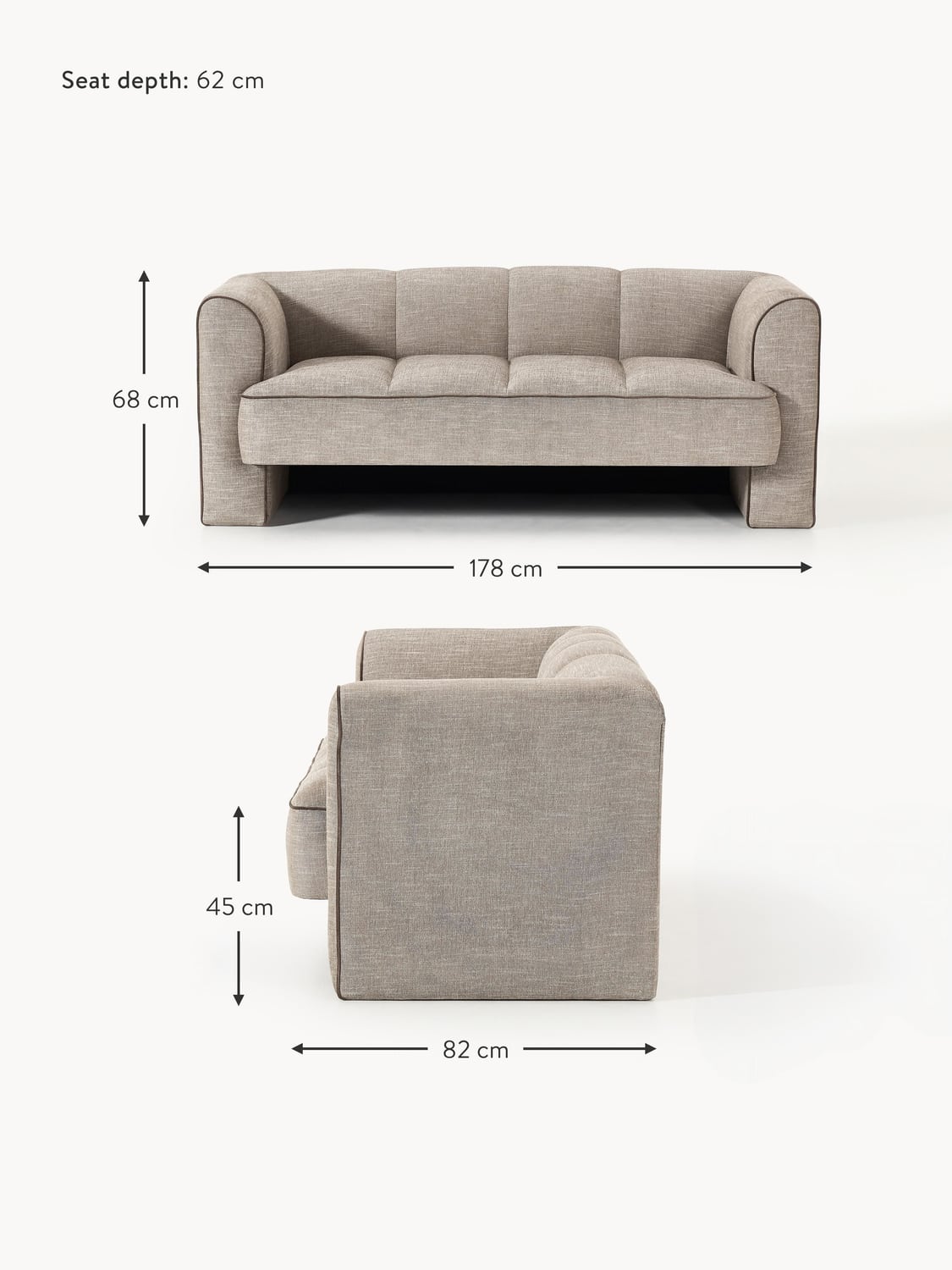Merone Sofa (2-seater)