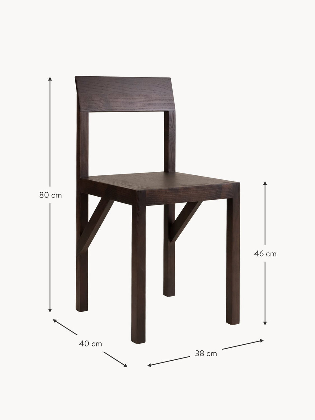 Rodero Ash Wood Dining Chair