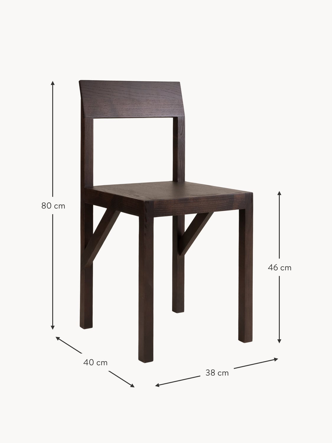 Rodero Ash Wood Dining Chair