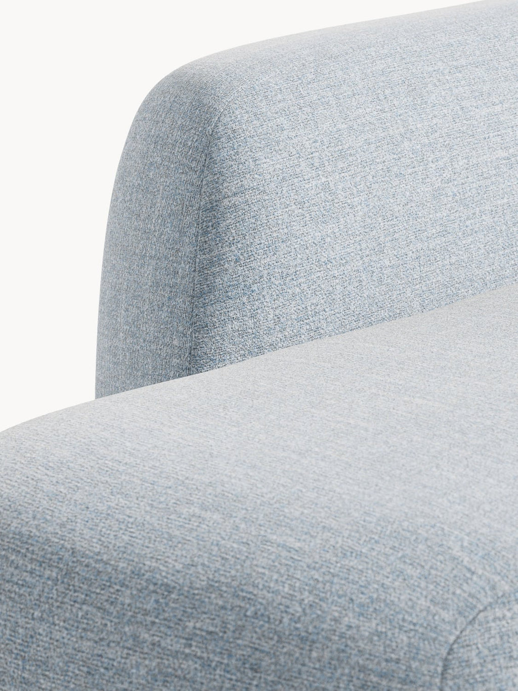 Bellara Modular Bouclé Chaise (3-seater)