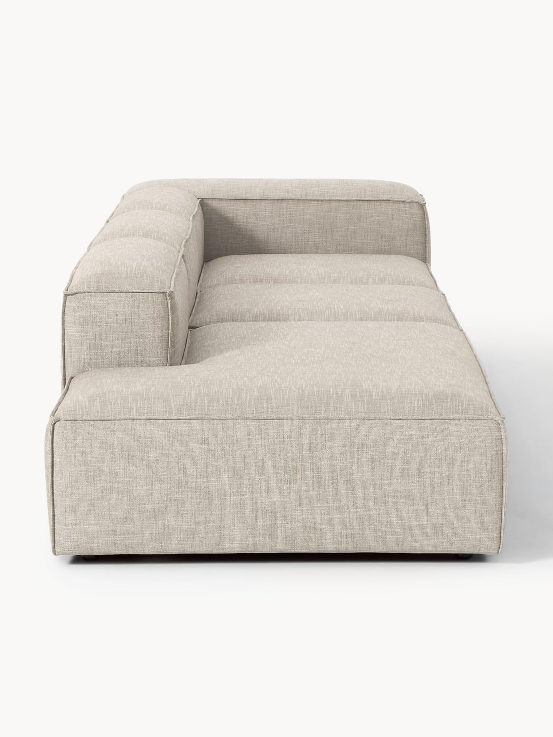 Tavordo XL Linen Blend Modular Ottoman