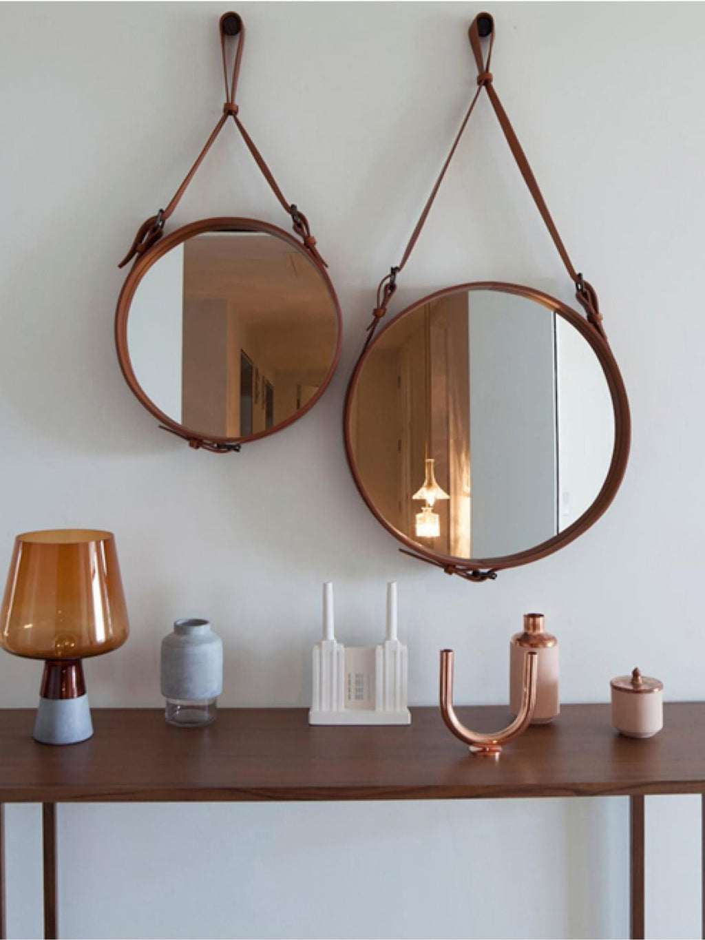 Griante Round Wall Mirror, Various Sizes