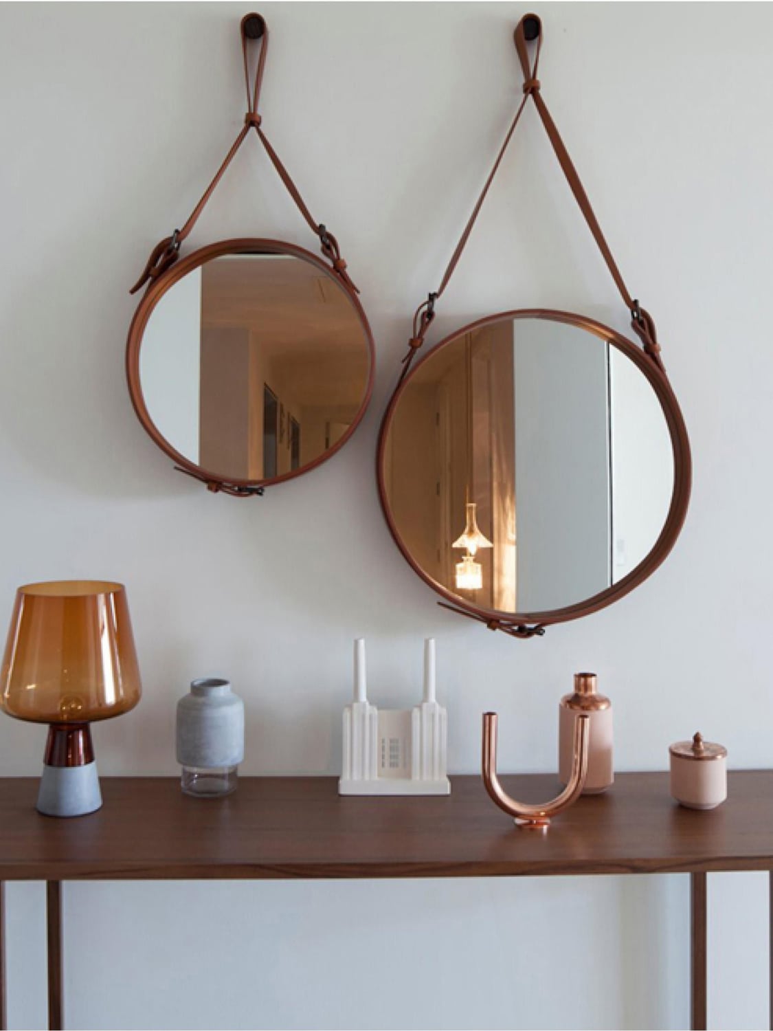 Griante Round Wall Mirror, Various Sizes