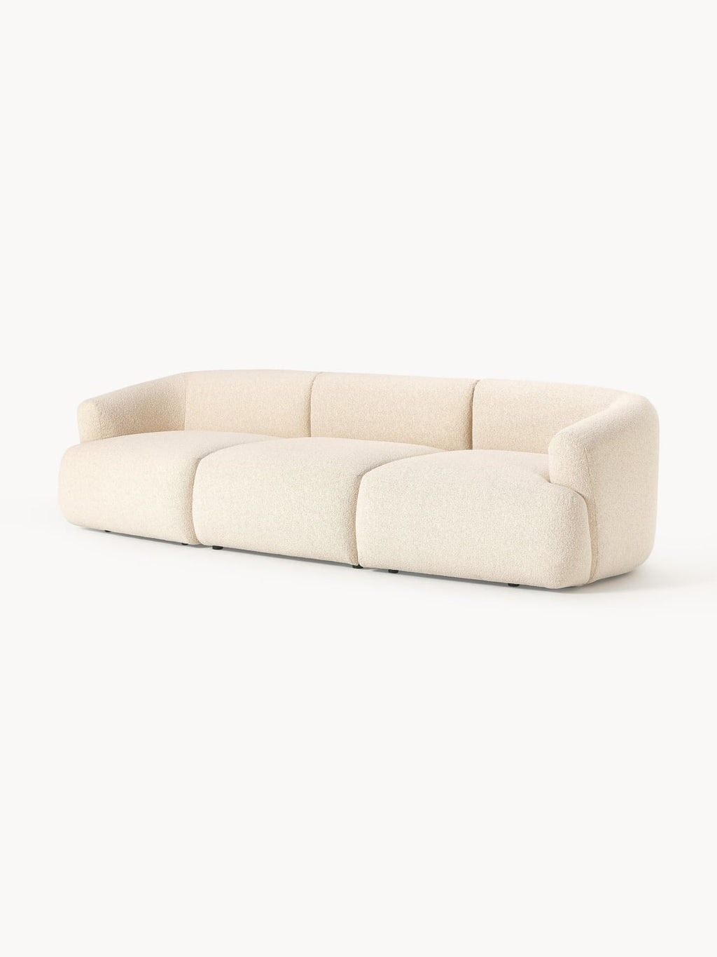 Lavena Modular Bouclé Sofa (3-seater)