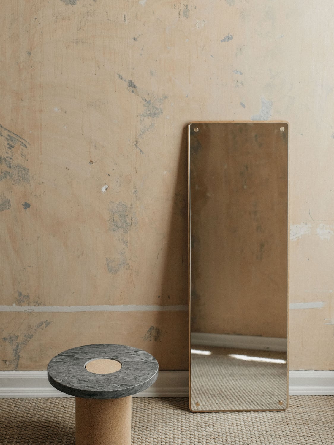 Onno RM-1 Oak Wood Full-Length Leaner Mirror