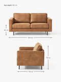 Pellio Leather Sofa (2-seater)