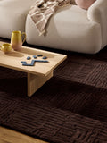 Pigra High-Low Wool Rug, Hand-Tufted