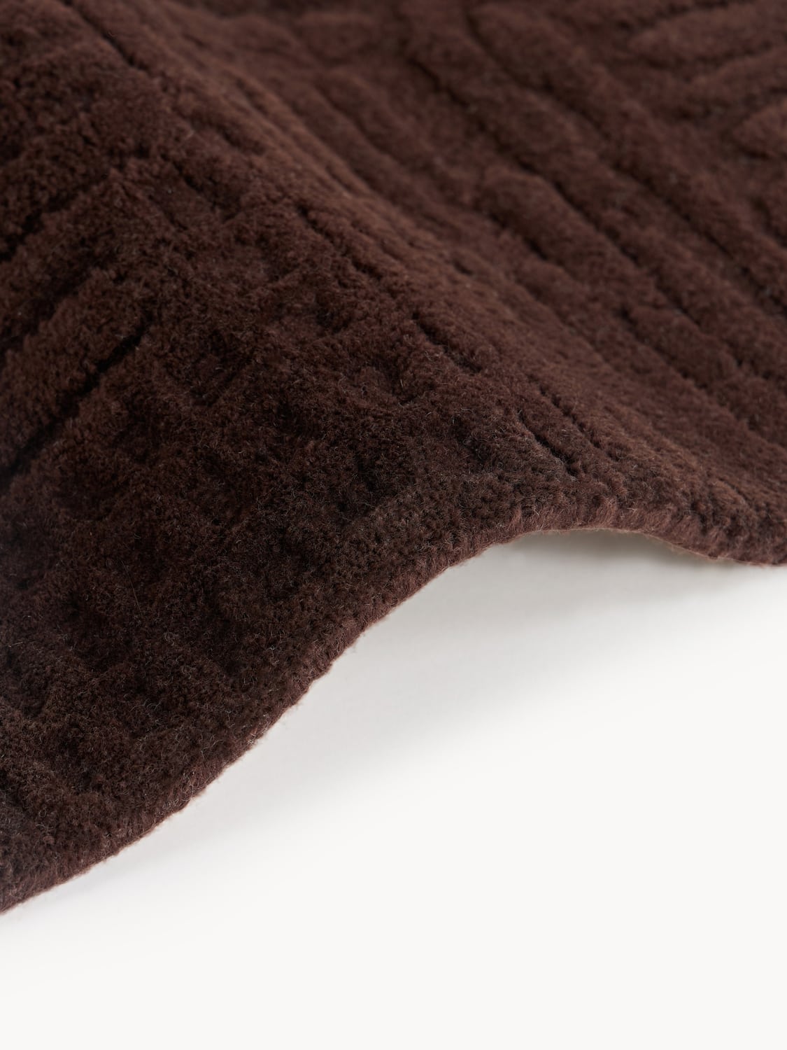Pigra High-Low Wool Rug, Hand-Tufted