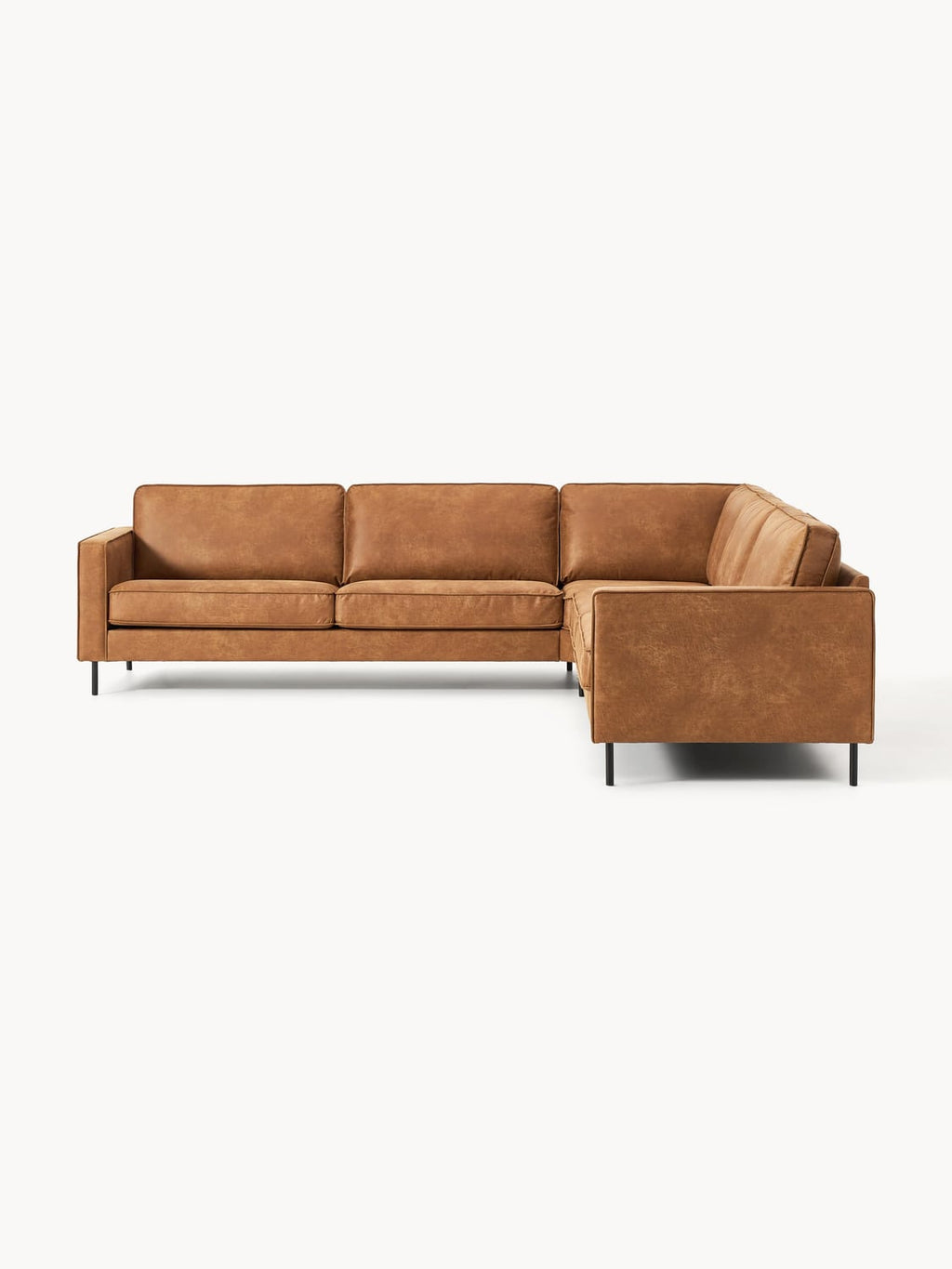 Pellio XL Leather Corner Sofa
