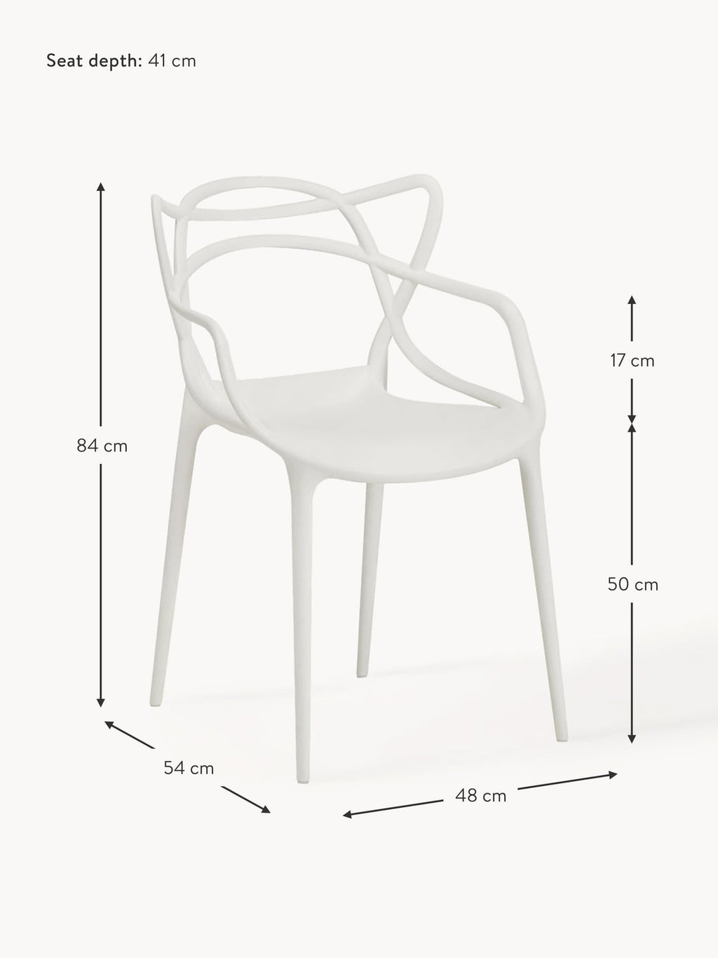 Arosio Dining Chairs with Armrests (set of 2)