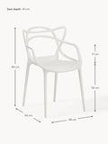 Arosio Dining Chairs with Armrests (set of 2)