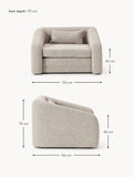 Faloppio Bouclé Chair Bed
