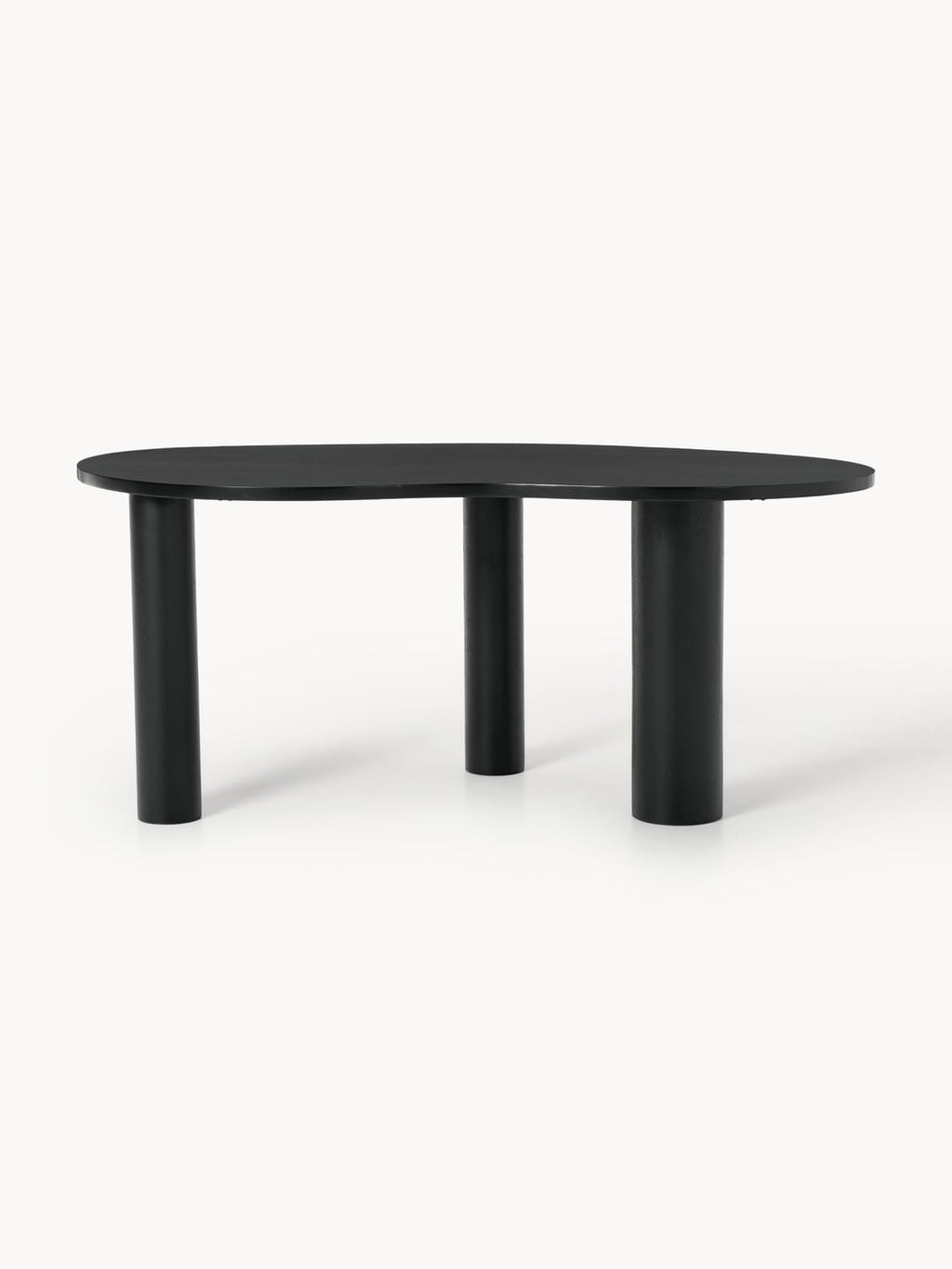 Montorfano Organic-Shaped Oak Wood Dining Table — available in several sizes