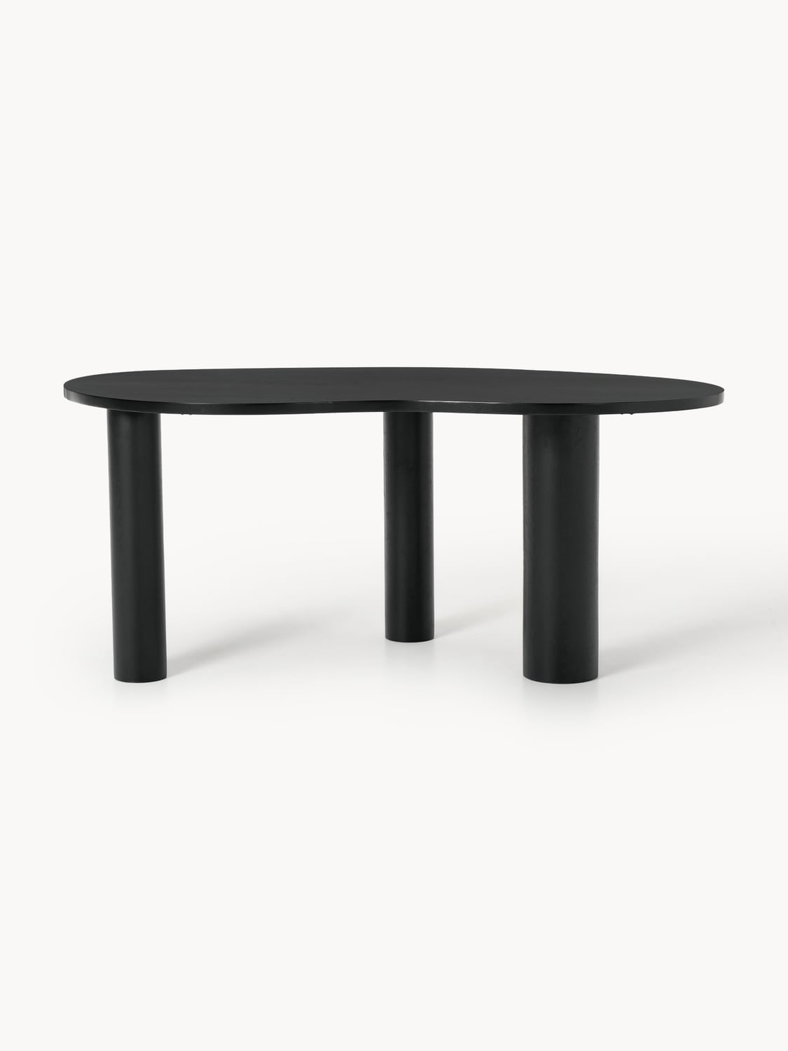 Montorfano Organic-Shaped Oak Wood Dining Table — available in several sizes