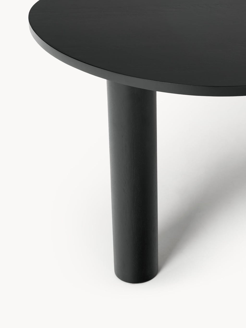 Montorfano Organic-Shaped Oak Wood Dining Table — available in several sizes