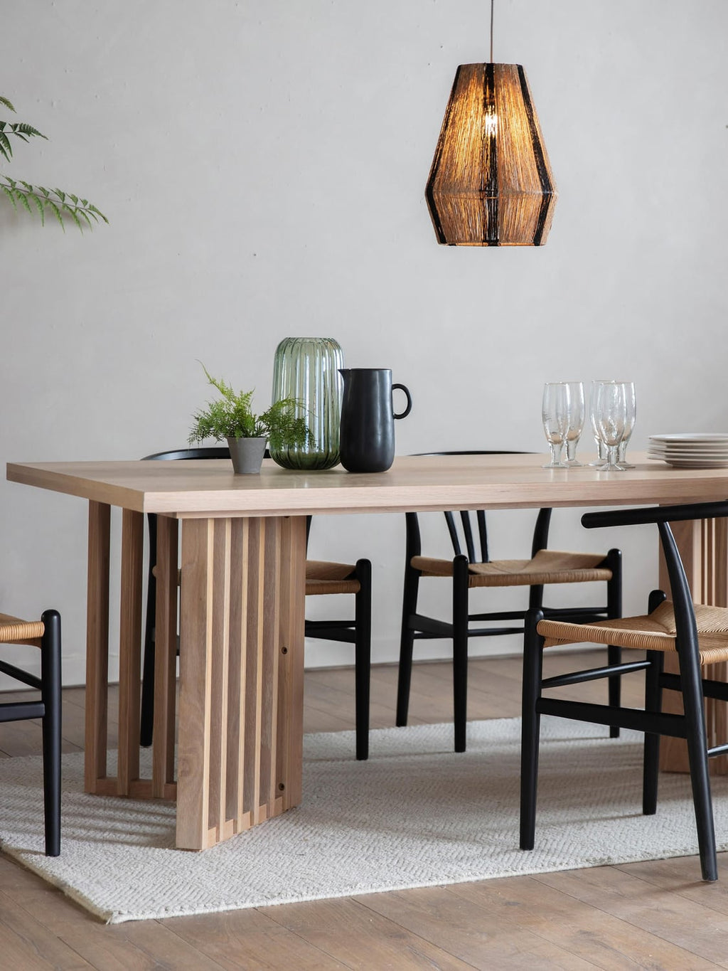 Tavernerio Wooden Dining Table, 200 X 100 cm
