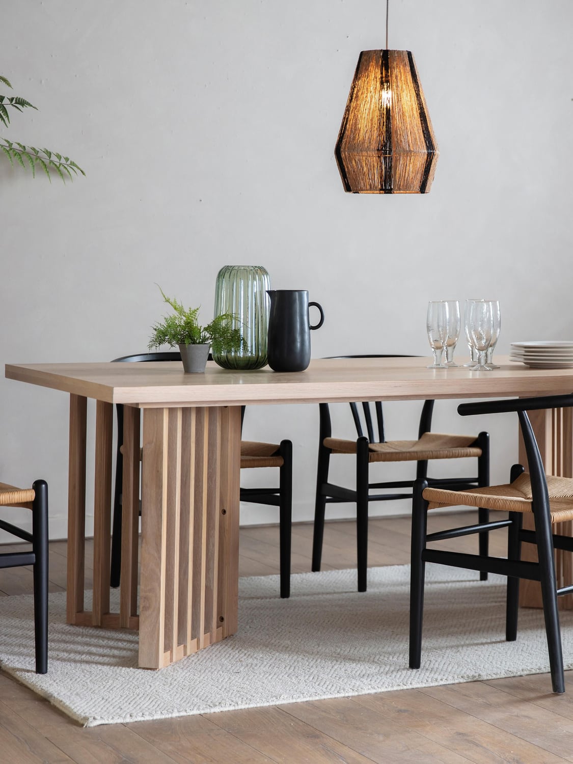 Tavernerio Wooden Dining Table, 200 X 100 cm