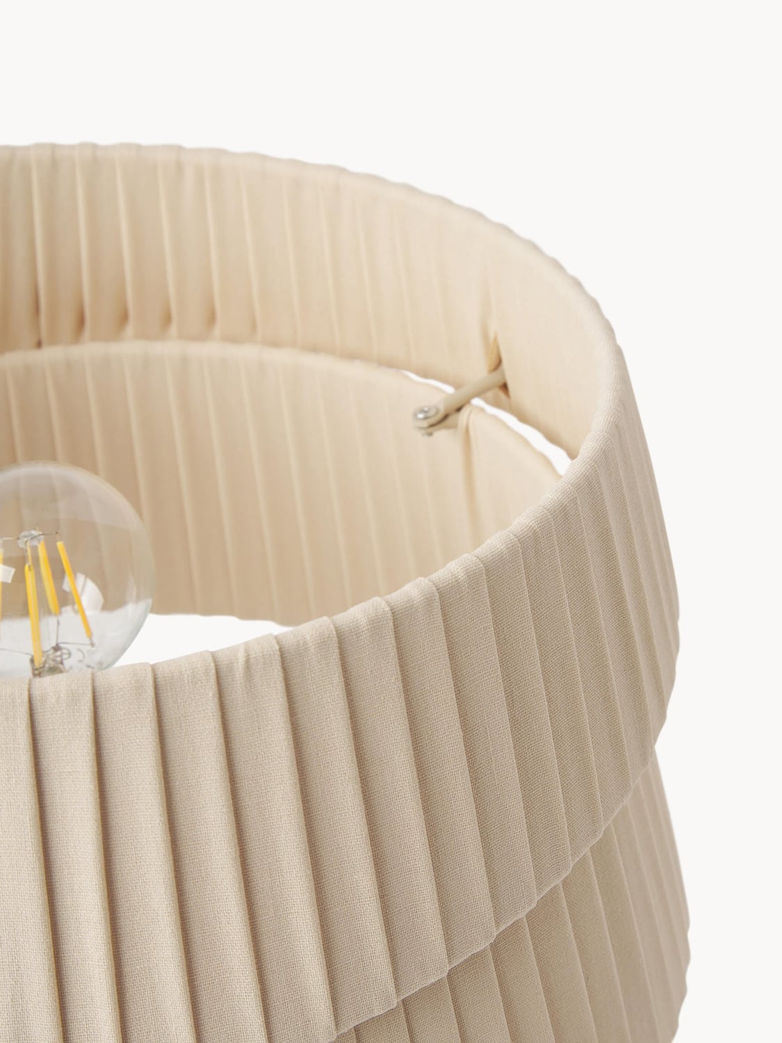 Zavattarello Table Lamp with An Asymmetrical Lampshade