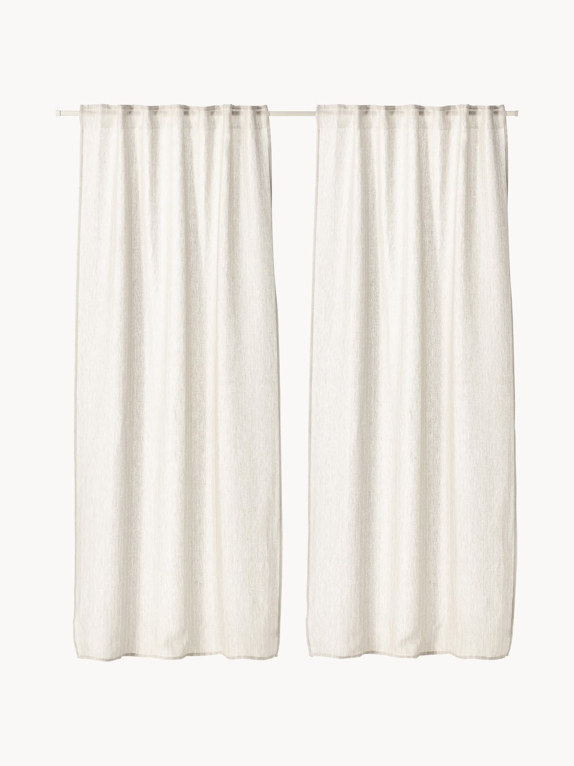 Ormea Sheer Multi-Band Curtains (set of 2), W 130 cm