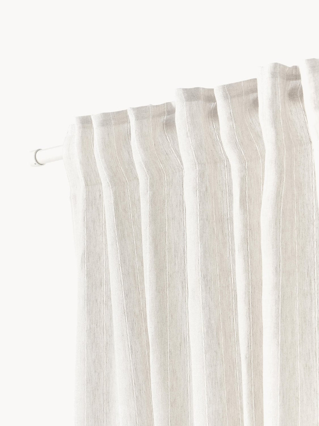 Ormea Sheer Multi-Band Curtains (set of 2), W 130 cm