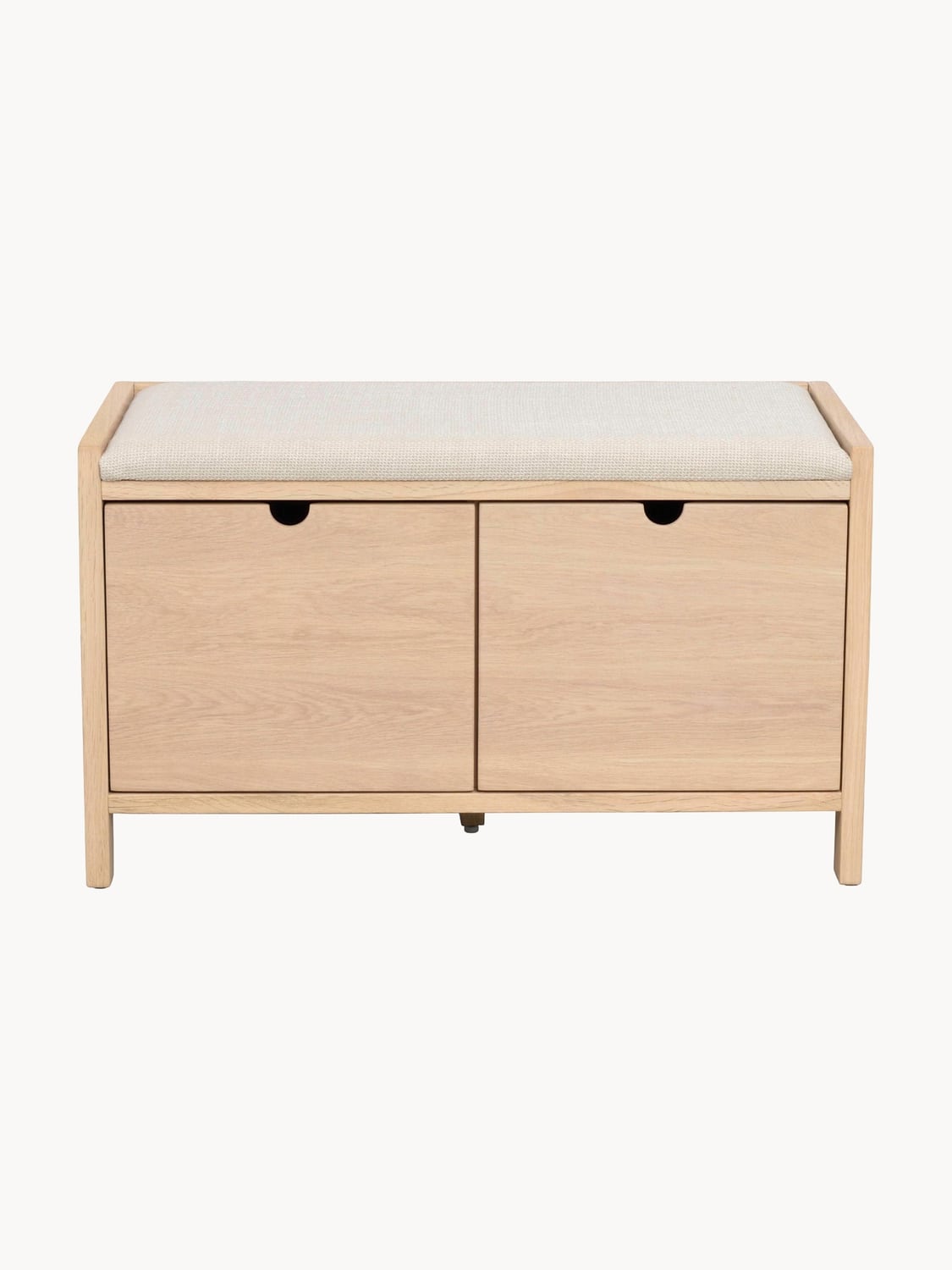Cagno Upholstered Wooden Storage Bench
