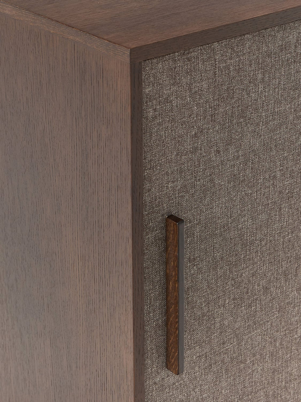 Almenno Wooden Sideboard with Upholstered Front