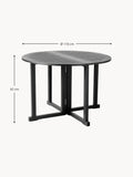 Albogasio Round Folding Garden Table, Ø 110 cm