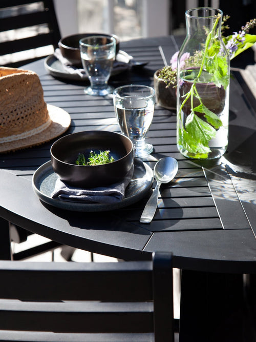 Albogasio Round Folding Garden Table, Ø 110 cm