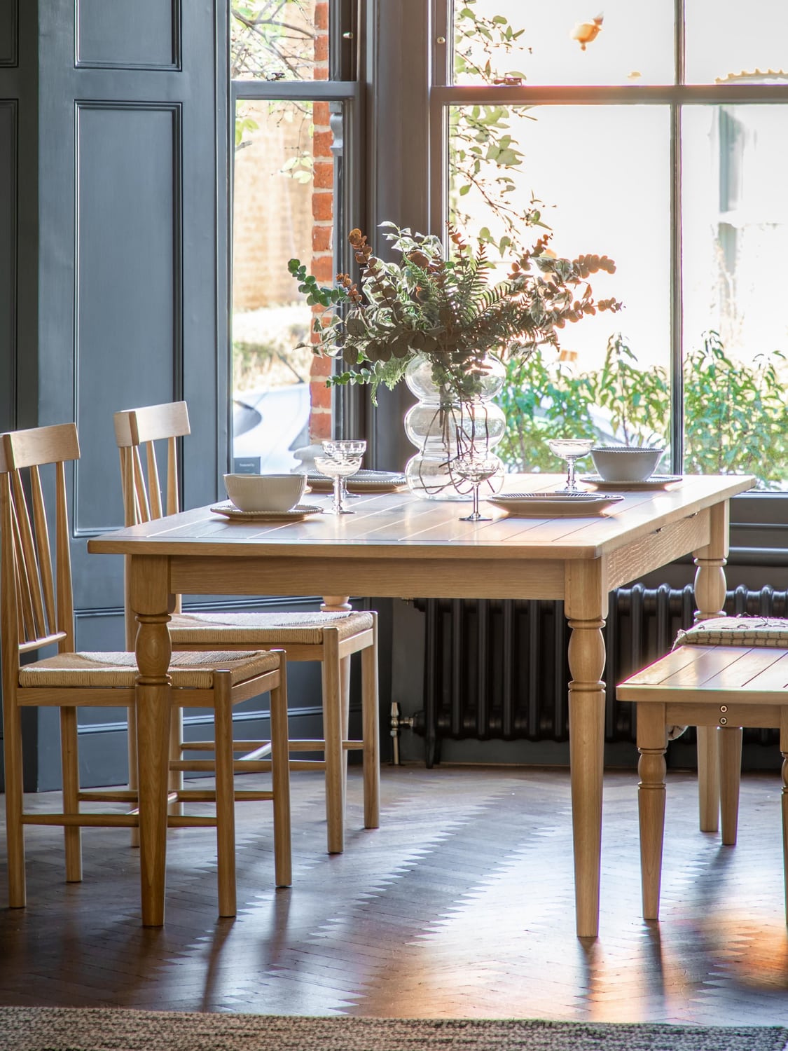 Gravedona Handmade Wooden Dining Table, 180 - 230 X 95 cm