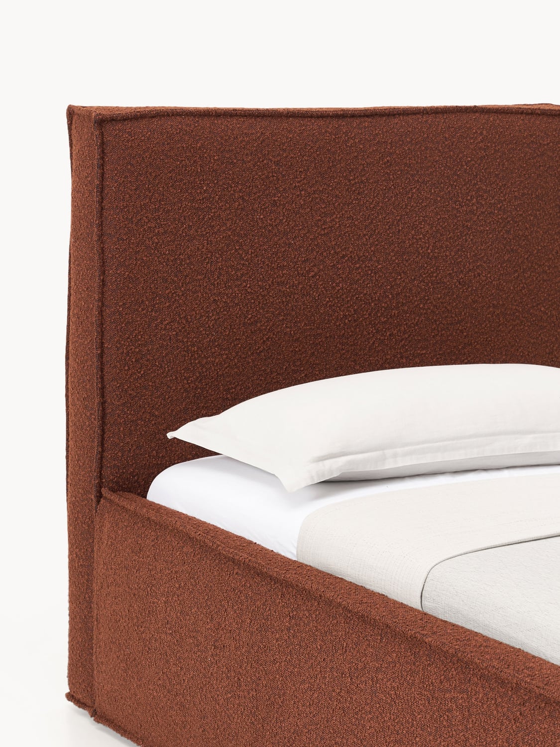 Figino Upholstered Bouclé Bed
