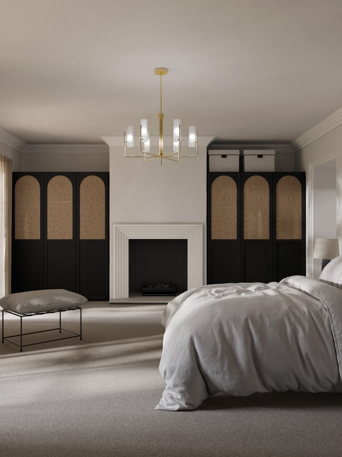 Ronago Modular Hinged Door Wardrobe, 150 cm Wide — available in several sizes
